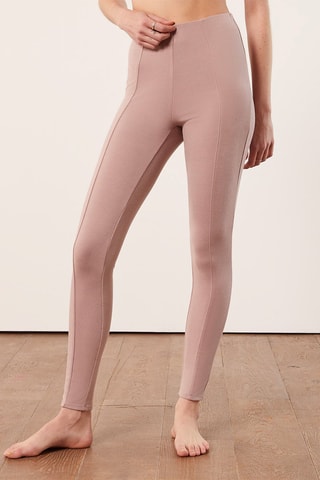 Leggings de pijama de cintura subida Dane - Rosa - Etam