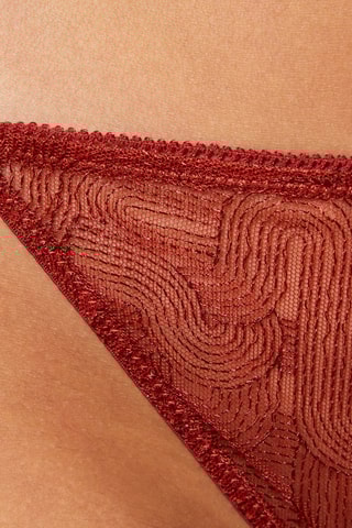 Slip Groovy Bordeauxrood