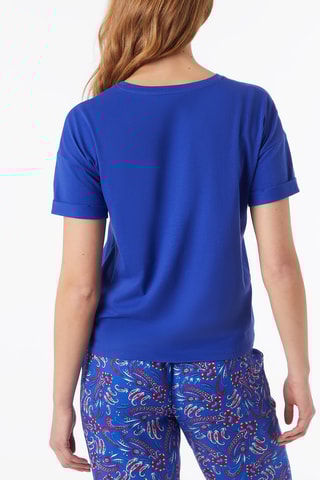 T-shirt Snow Koningsblauw