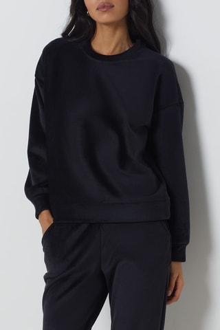 Pyjamasweater Engel - Zwart