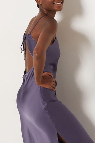 Slipdress - Nachtblauw