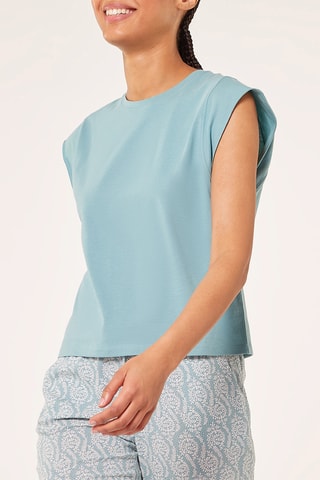 T-shirt - Zeegroen