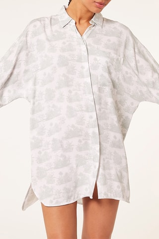 Camisa de pijama - Verde-água