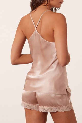 Zijden Top - Roze