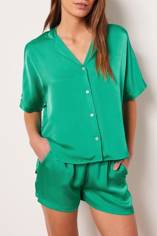 Pyjamashort - Groen