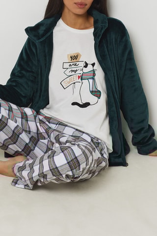 3-delige Pyjama - Dennengroen