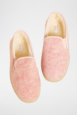 Slip-on forrados - Rosa mesclado