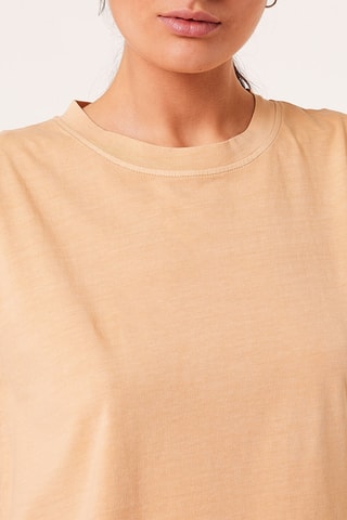 T-shirt - Mosterdgeel