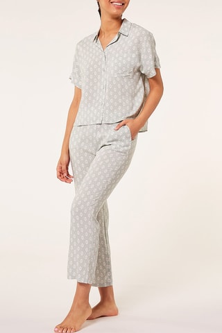 Pyjamablouse - Groen