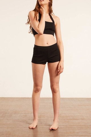 Soutien desportivo Summer Crop Preto - Etam