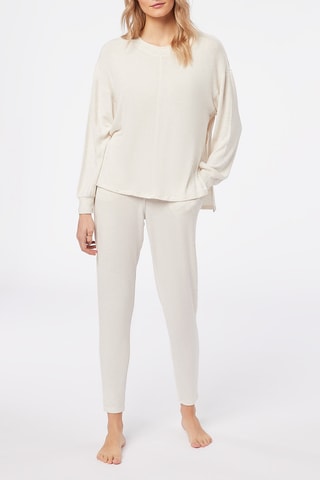 Calças de pijama Loungewear Bege - Etam