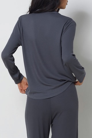 Blouse Asuk - Antraciet