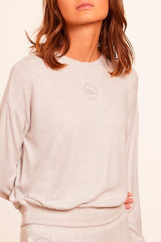 Sweat Aide Cinzento-claro - Etam