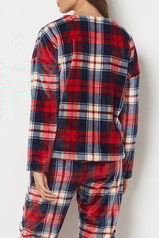Pyjamasweater Ed - Marineblauw