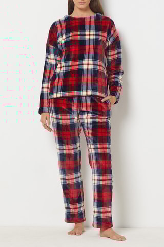 Pyjamasweater Ed - Marineblauw