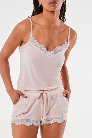Pyjamatop Warm Day- Roze