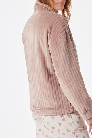 Jasje van fluweel Warmy Casual Taupe