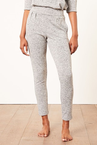 Broek Slim Hoge Taille Camila Grijs