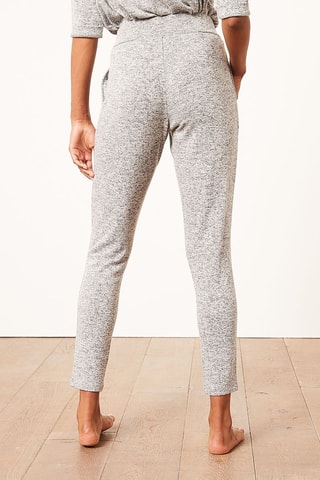 Broek Slim Hoge Taille Camila Grijs