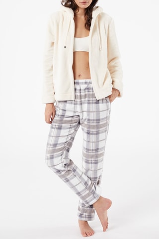 Jasje met capuchon Warmy Casual Ecru
