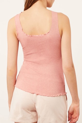 Top Pland Dyed Roze