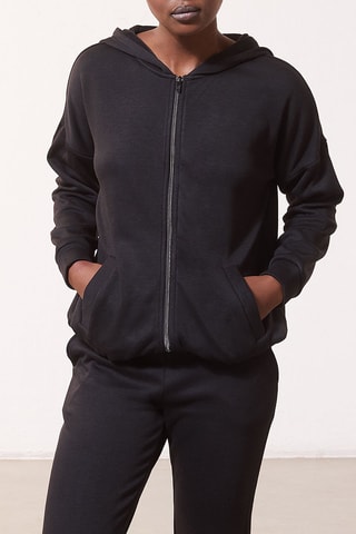 Sweater met Capuchon Darcy Zwart