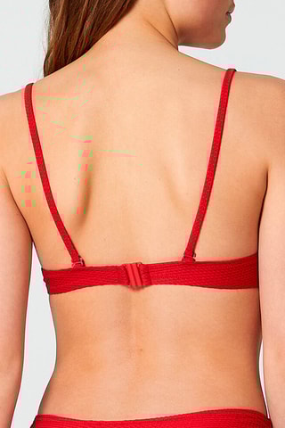 Parte de cima de biquíni push-up Vahine Vermelho - Etam