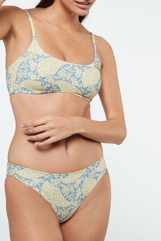 Parte de baixo de biquíni Brooke Azul - Etam