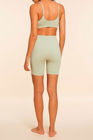 Wielrenbroekje met hoge taille Be + Groen