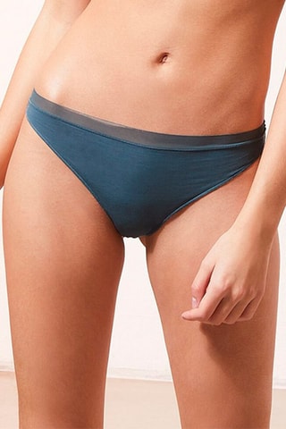 Tanga Pure Soft We Care Inktblauw