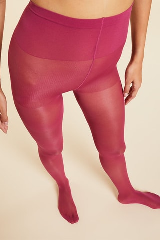 Collants Semi Opaque Fúcsia