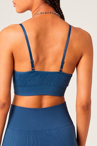 Bralette Wavy Blauw
