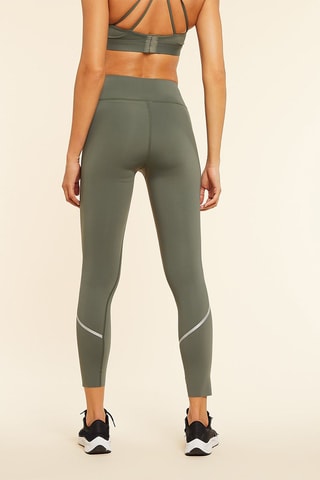 Leggings de cintura subida Eiden Caqui azeitona
