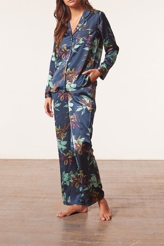 Blouse Dryana Blauwgroen