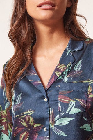 Blouse Dryana Blauwgroen