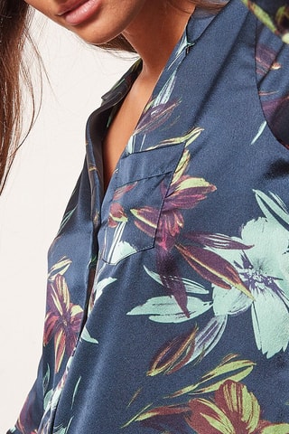 Blouse Dryana Blauwgroen