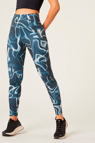 Legging Match Blauwgroen
