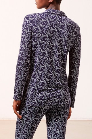 Nachthemd Lou Marineblauw