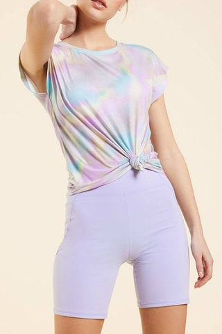 Top Tie and Dye Be+ Lichtpaars