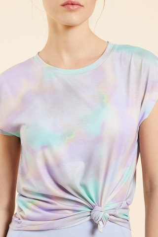 Top Tie and Dye Be+ Lichtpaars