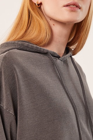 Sweater met Capuchon Mira Antraciet