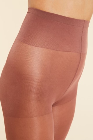 Collants Semi Opaque Castanho