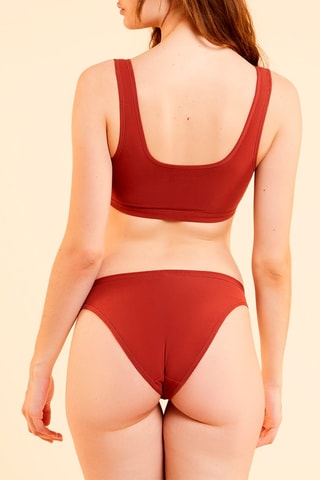 Katoenen Bralette 360 Koperkleurig