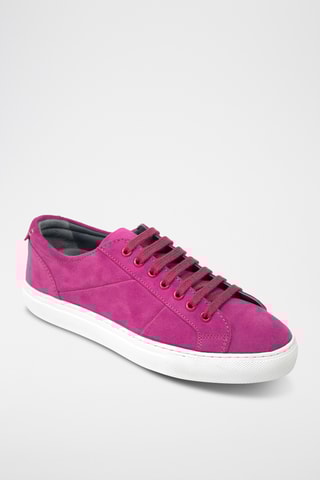 Baskets en nubuck Hollie - Fuchsia
