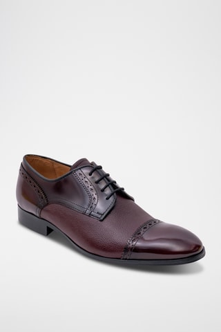 Derbys en cuir Ashbourne - Marron
