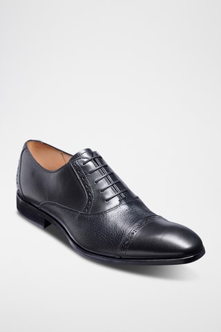 Richelieus en cuir Ramsgate - Noir