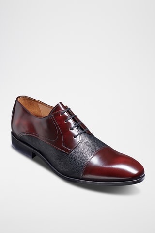 Derbys en cuir Southwold - Marron et noir