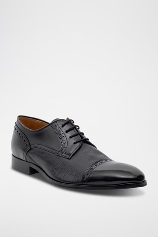 Derbys en cuir Ashbourne - Noir