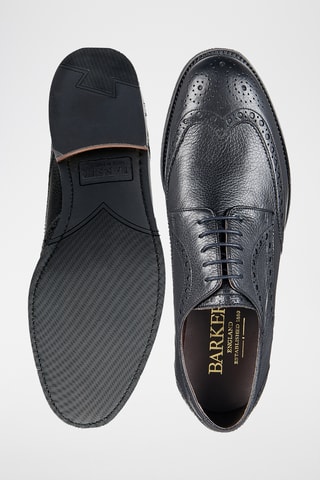 Derbys en cuir Grassington - Noir