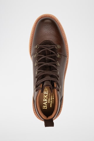 Boots en cuir Frank - Marron